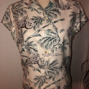 Harley-Davidson silk shirt